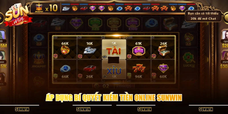 Áp dụng bí quyết kiếm tiền online SUNWIN Áp dụng bí quyết kiếm tiền online SUNWIN