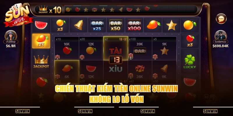 Chiến thuật kiếm tiền online SUNWIN không lo lỗ vốn