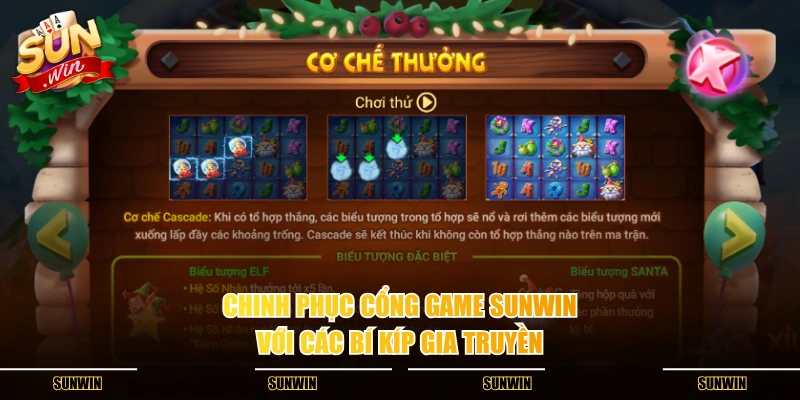 Chinh phục cổng game SUNWIN với các bí kíp gia truyền