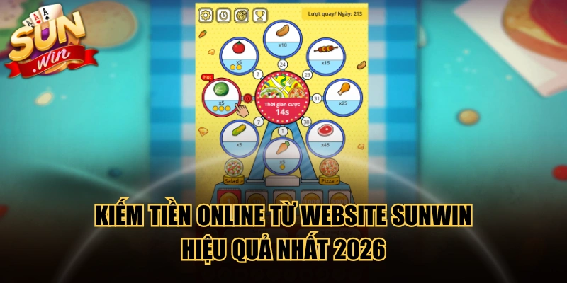 Kiếm Tiền Online Từ Website SUNWIN Hiệu Quả Nhất 2026