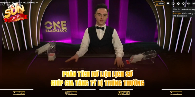 Phân tích dữ liệu lịch sử giúp gia tăng tỷ lệ trúng thưởng Phân tích dữ liệu lịch sử giúp gia tăng tỷ lệ trúng thưởng