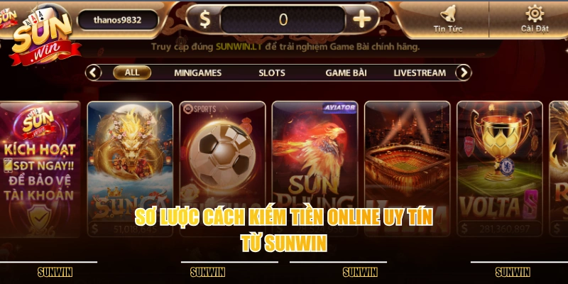 Sơ lược cách kiếm tiền online uy tín từ SUNWIN Sơ lược cách kiếm tiền online uy tín từ SUNWIN