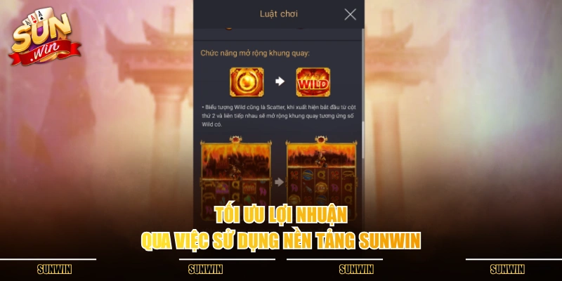 Tối ưu lợi nhuận qua việc sử dụng nền tảng SUNWIN