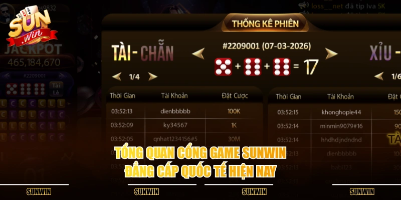 Tổng quan cổng game SUNWIN đẳng cấp quốc tế hiện nay Tổng quan cổng game SUNWIN đẳng cấp quốc tế hiện nay